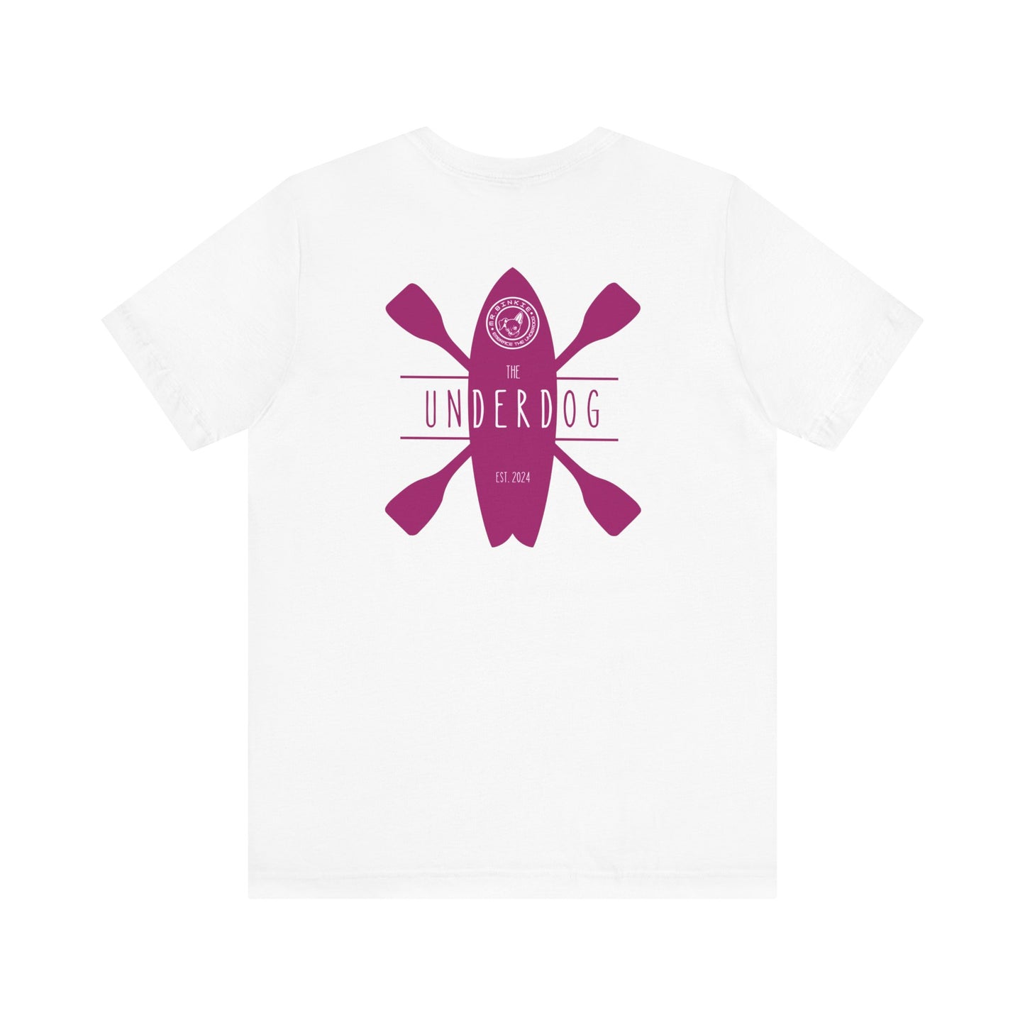 Men's Tee The Underdog Paddle Board (Back Print)