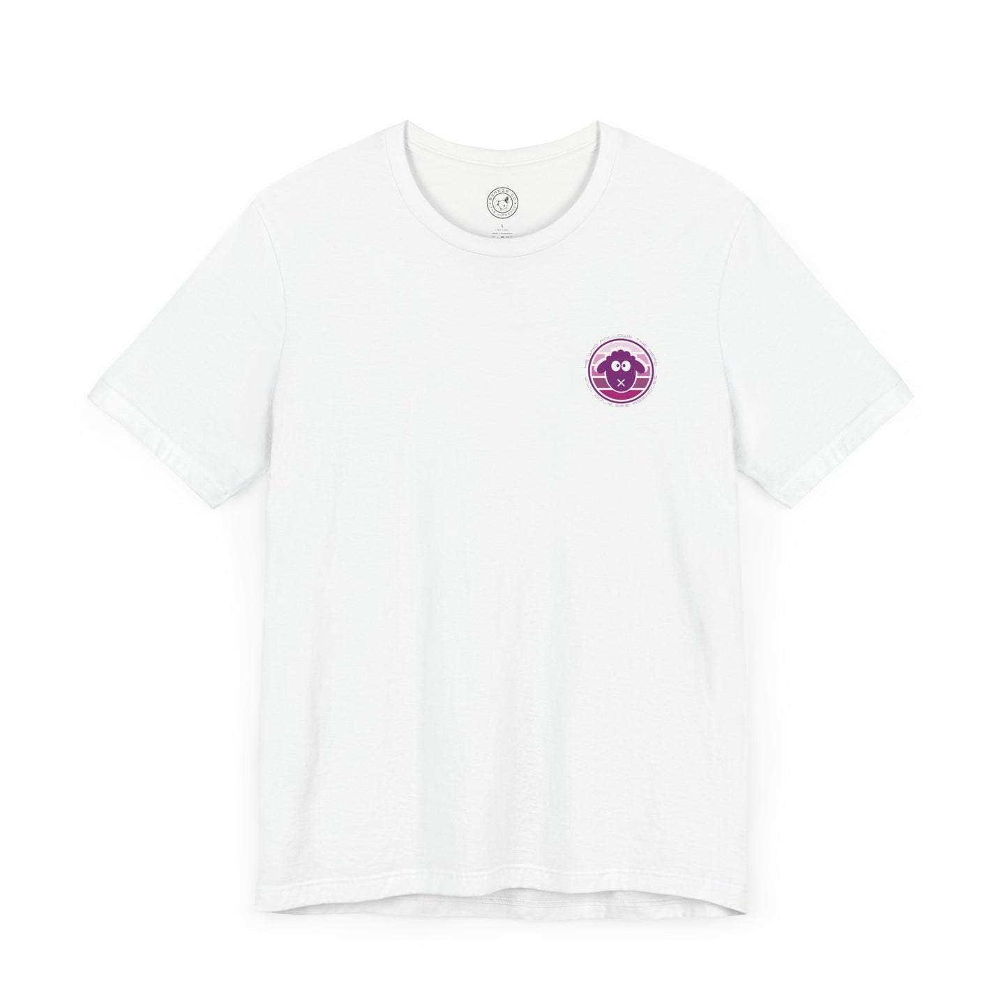Men's Tee He Who Follows The Herd (Back Print)