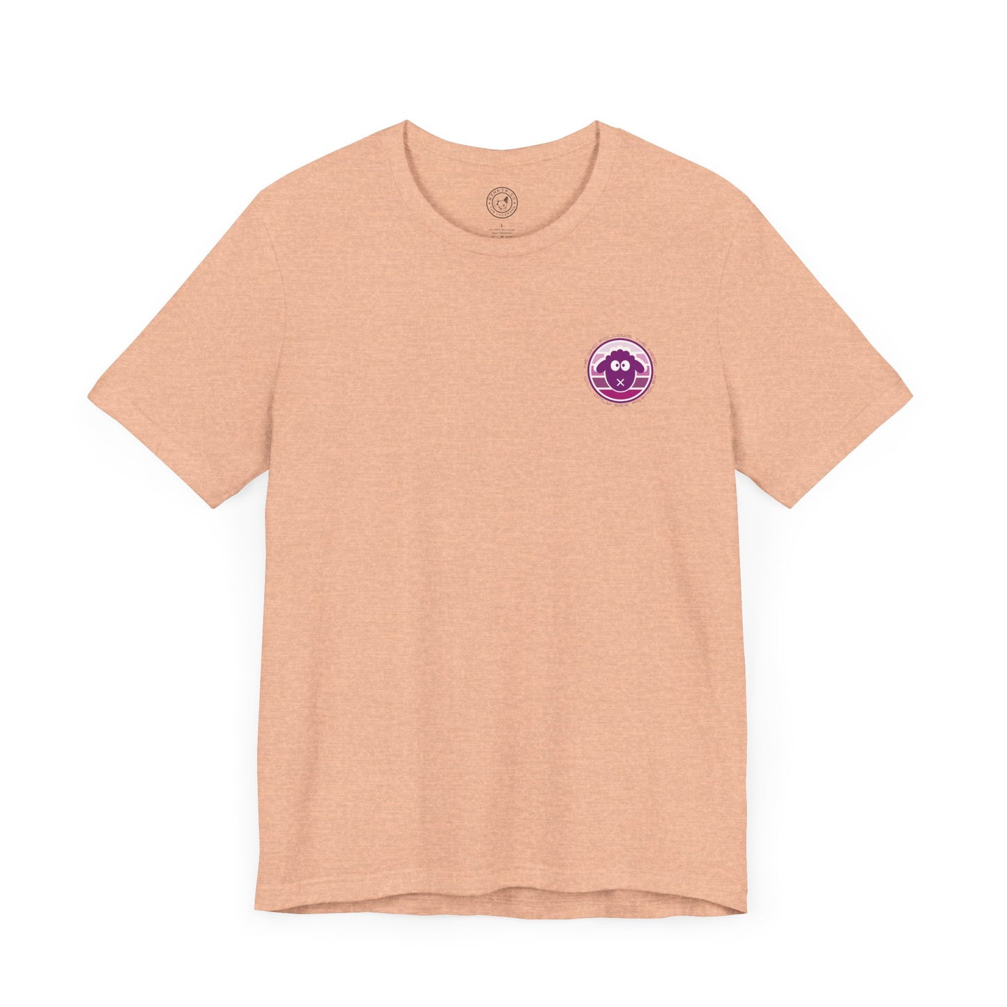 Men's Tee He Who Follows The Herd (Back Print)