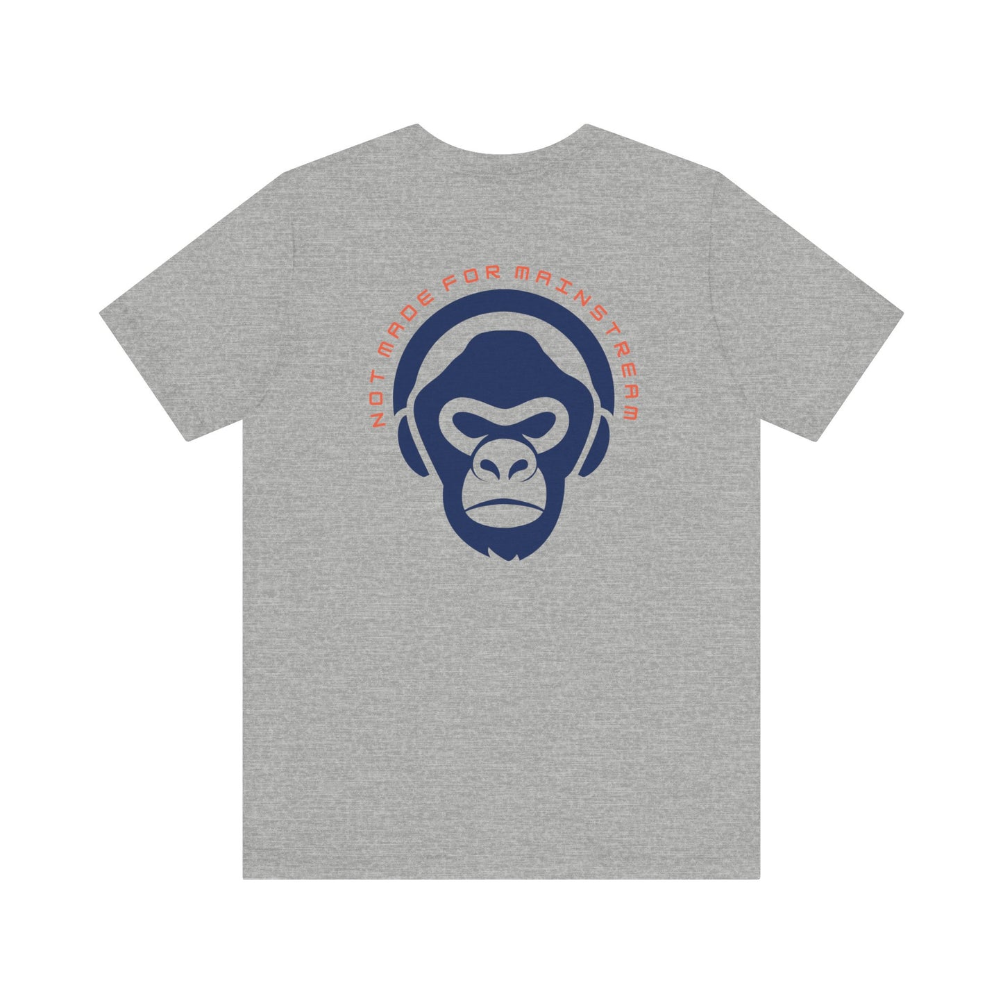 Men's Tee Not Made for Mainstream (Back Print)