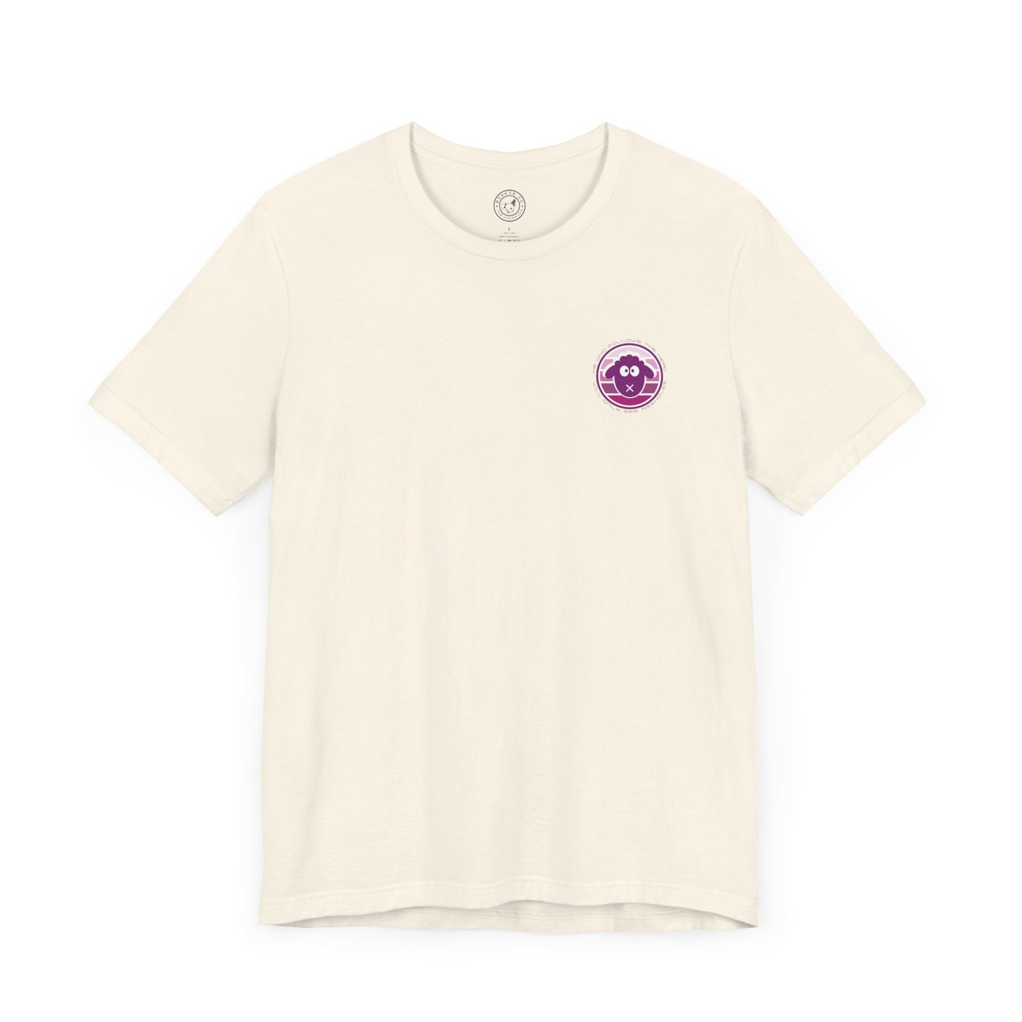 Men's Tee He Who Follows The Herd (Back Print)
