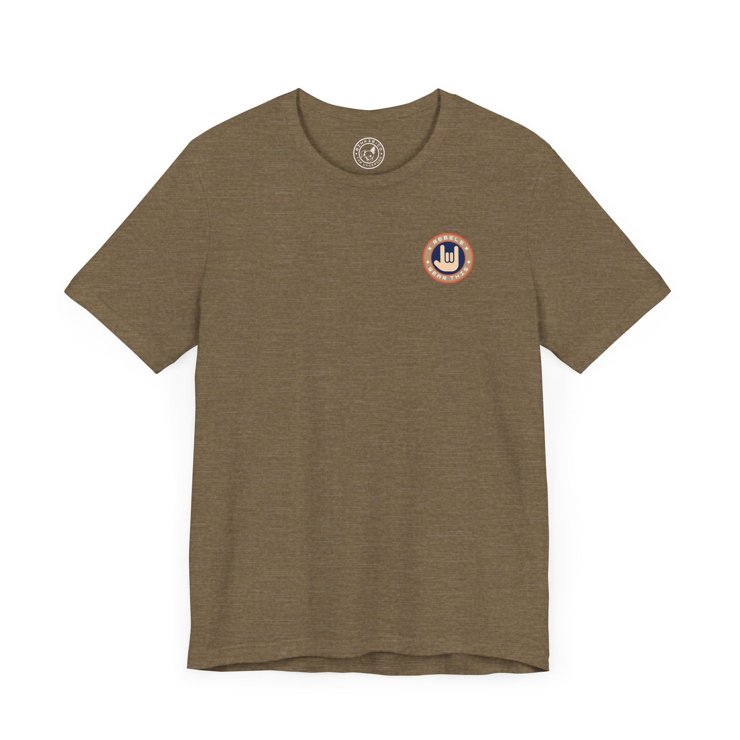 Men's Tee Rebels Wear This (Back Print)