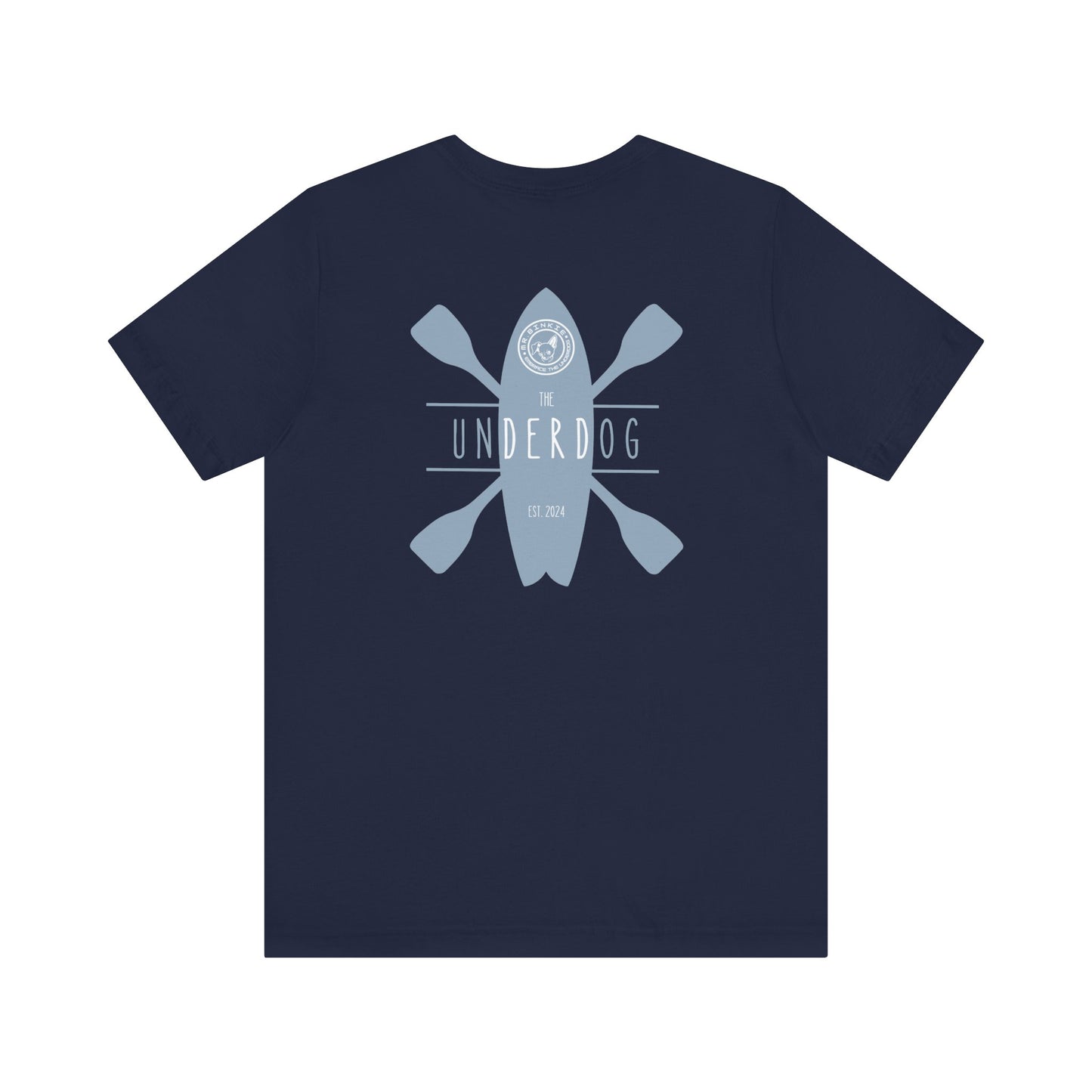 Men's Tee The Underdog Paddle Board (Back Print)