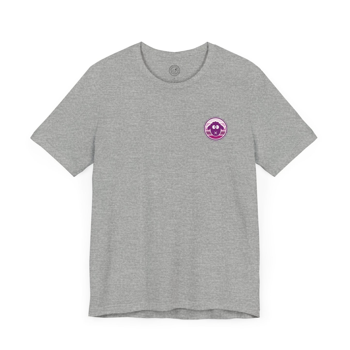 Men's Tee He Who Follows The Herd (Back Print)