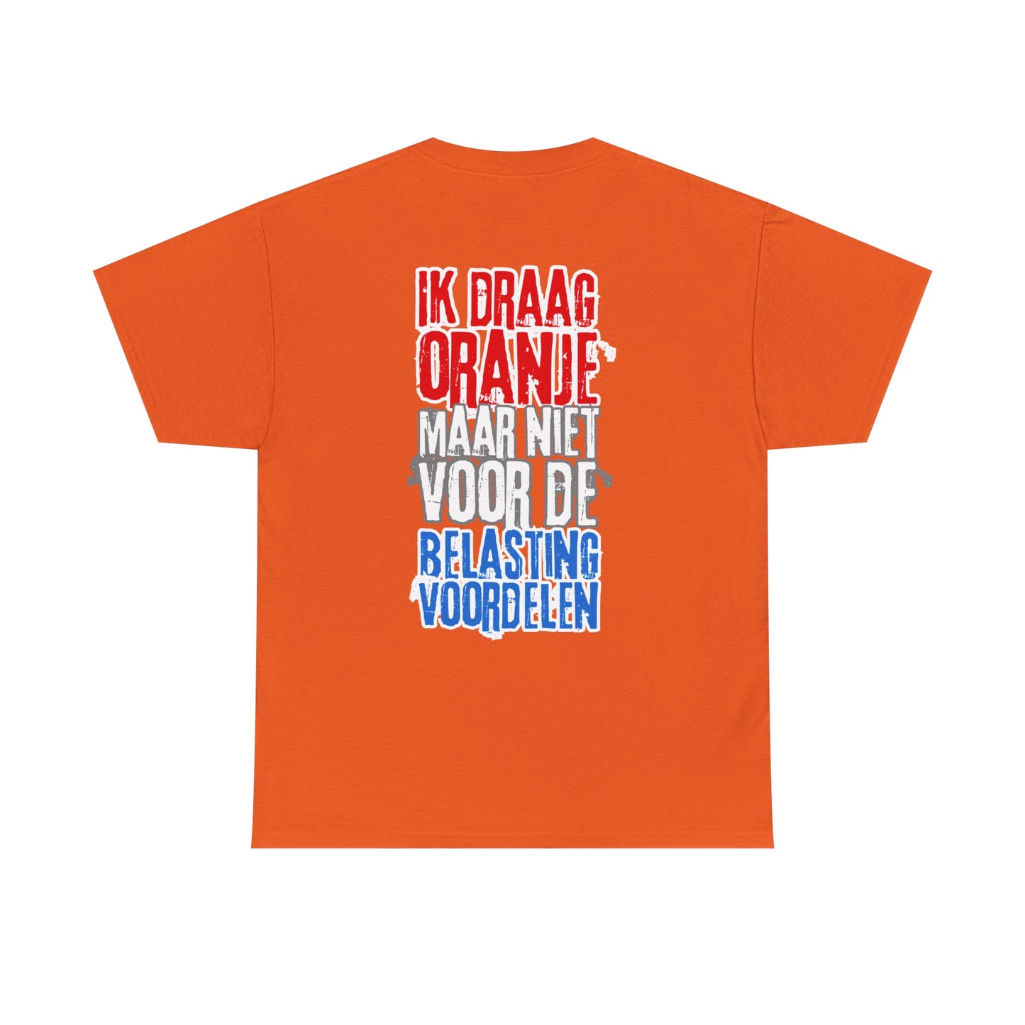 Men's Tee Dutch King's Day Ik Draag Oranje (Front Print)