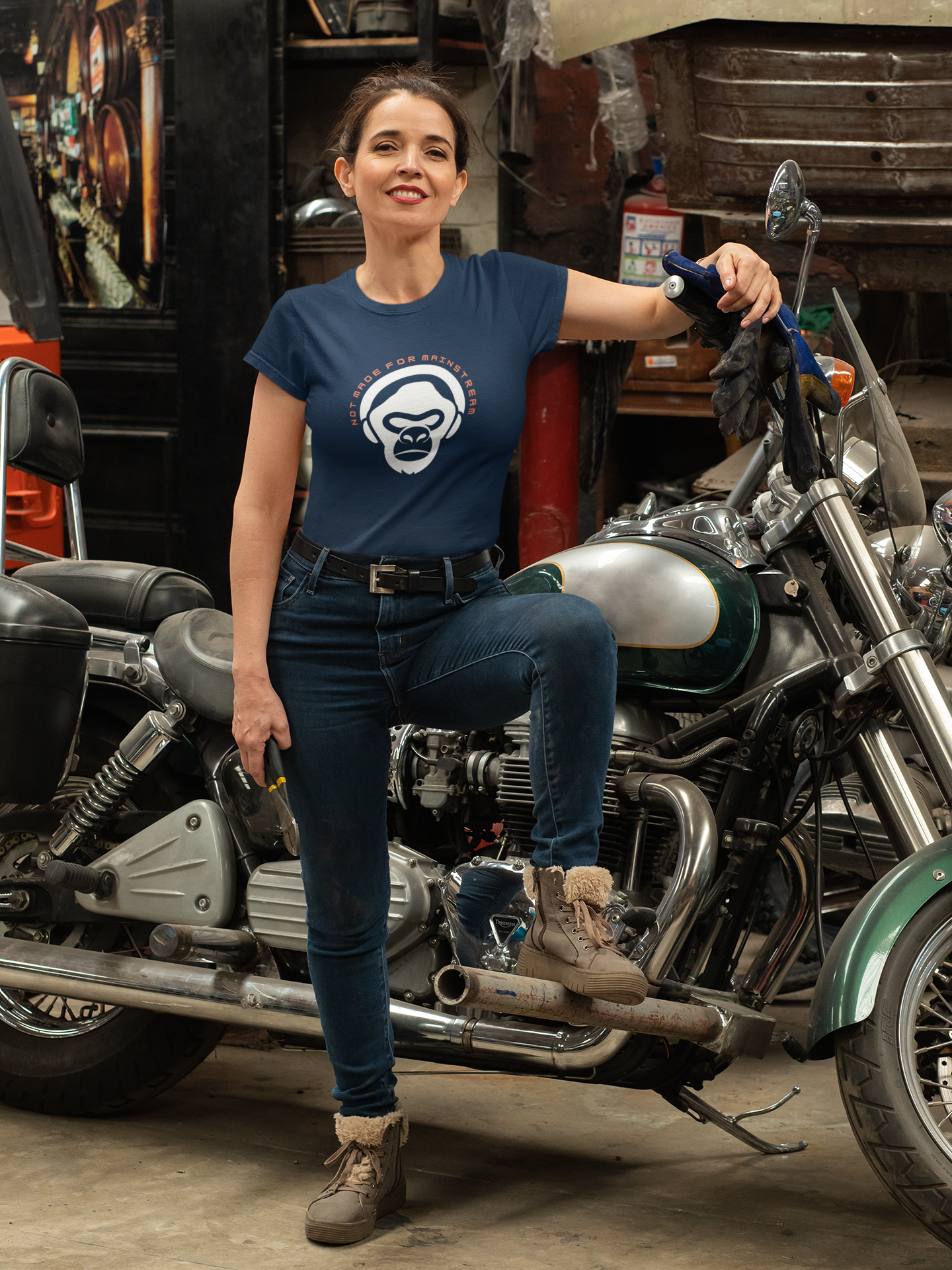 Women's Tee Not Made For Mainstream