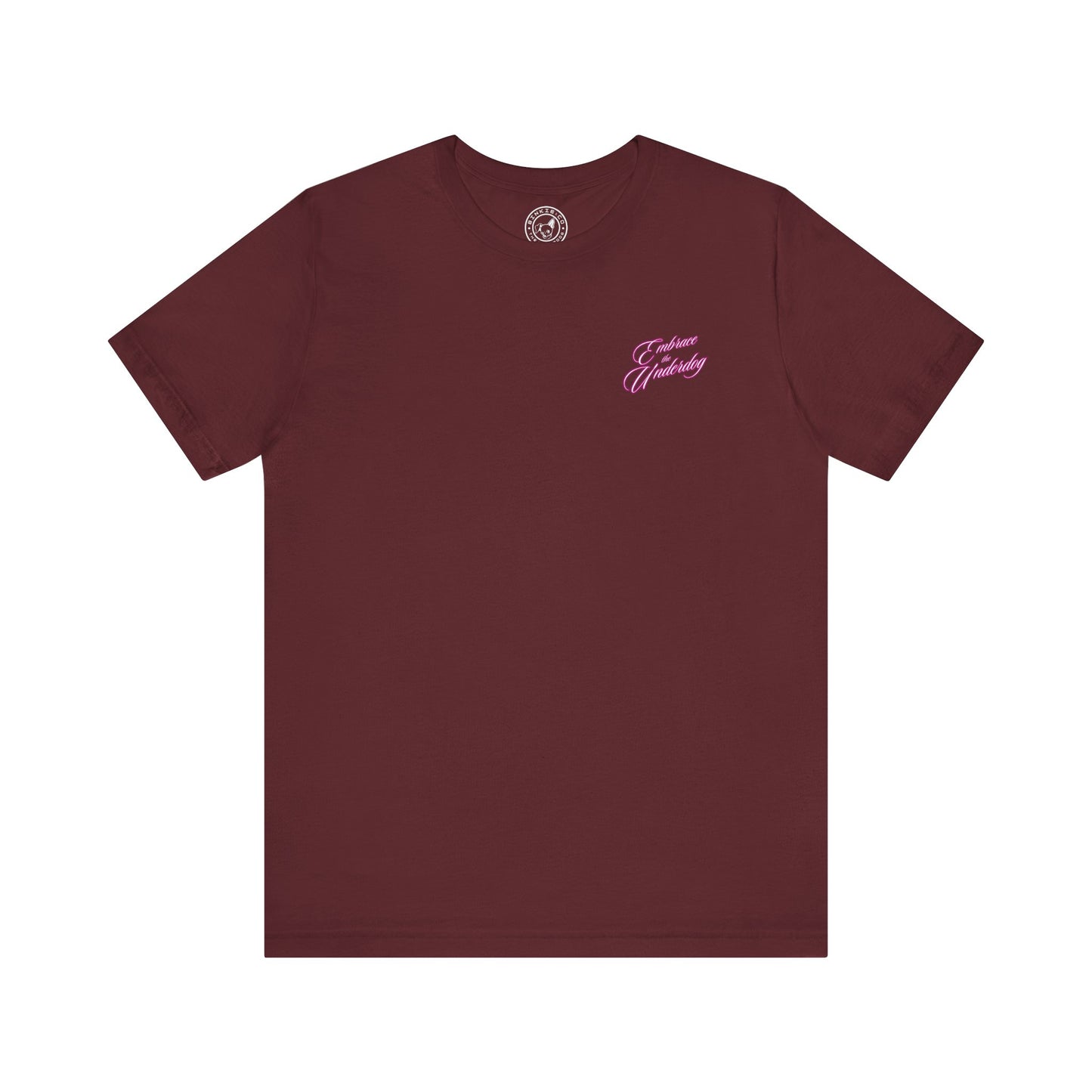 Men's Tee Embrace The Underdog (Back Print)