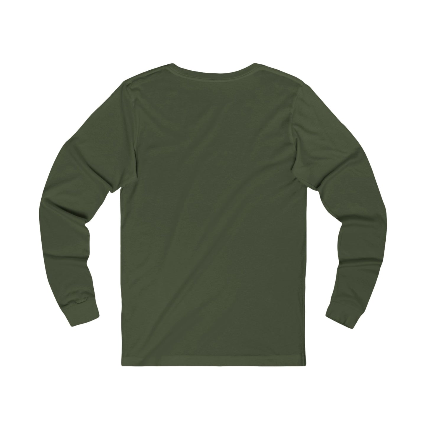 Men's Long Sleeve Square Pegs Round Holes (Front Print)