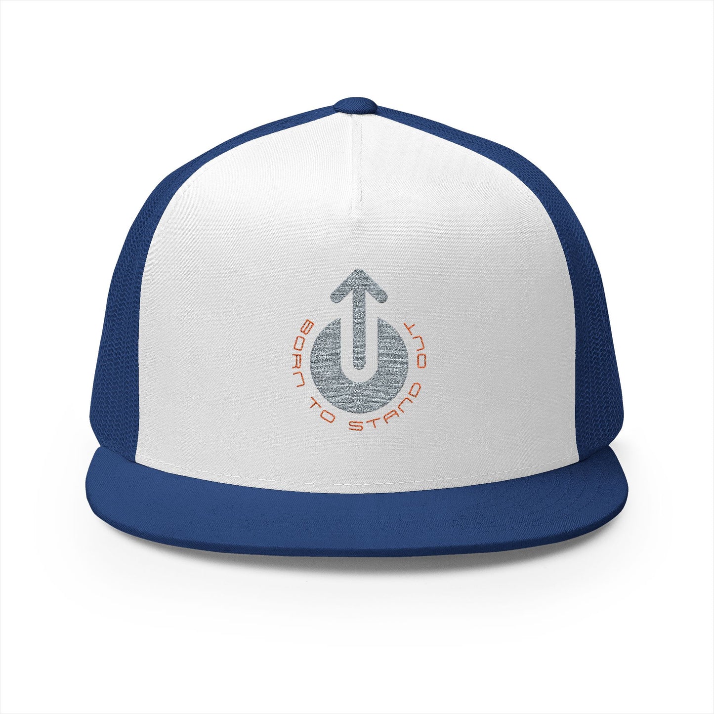 Trucker Cap Born To Stand Out Grey Logo