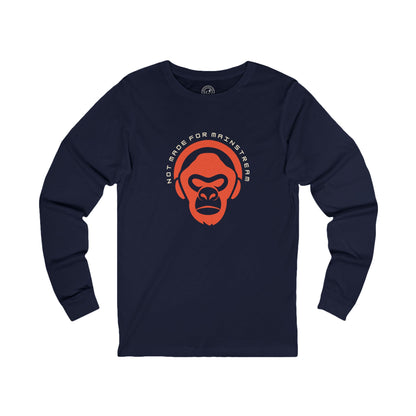 Men's Long Sleeve Not Made For Mainstream (Front Print)