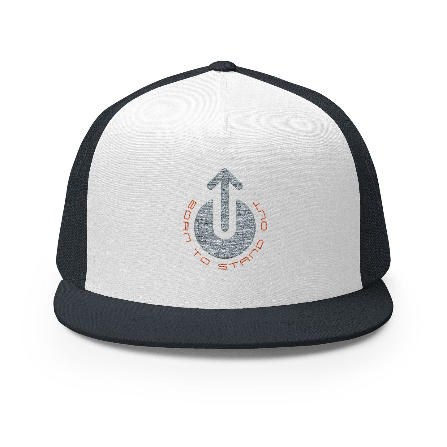 Trucker Cap Born To Stand Out Grey Logo