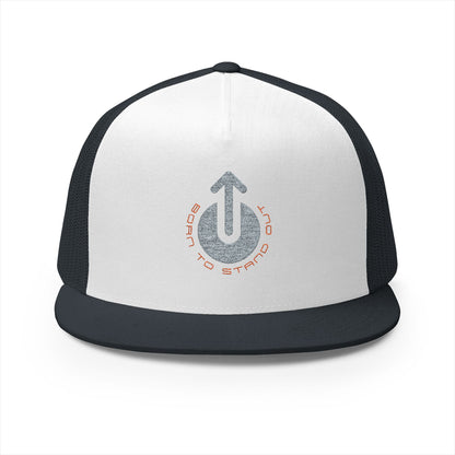 Trucker Cap Born To Stand Out Grey Logo