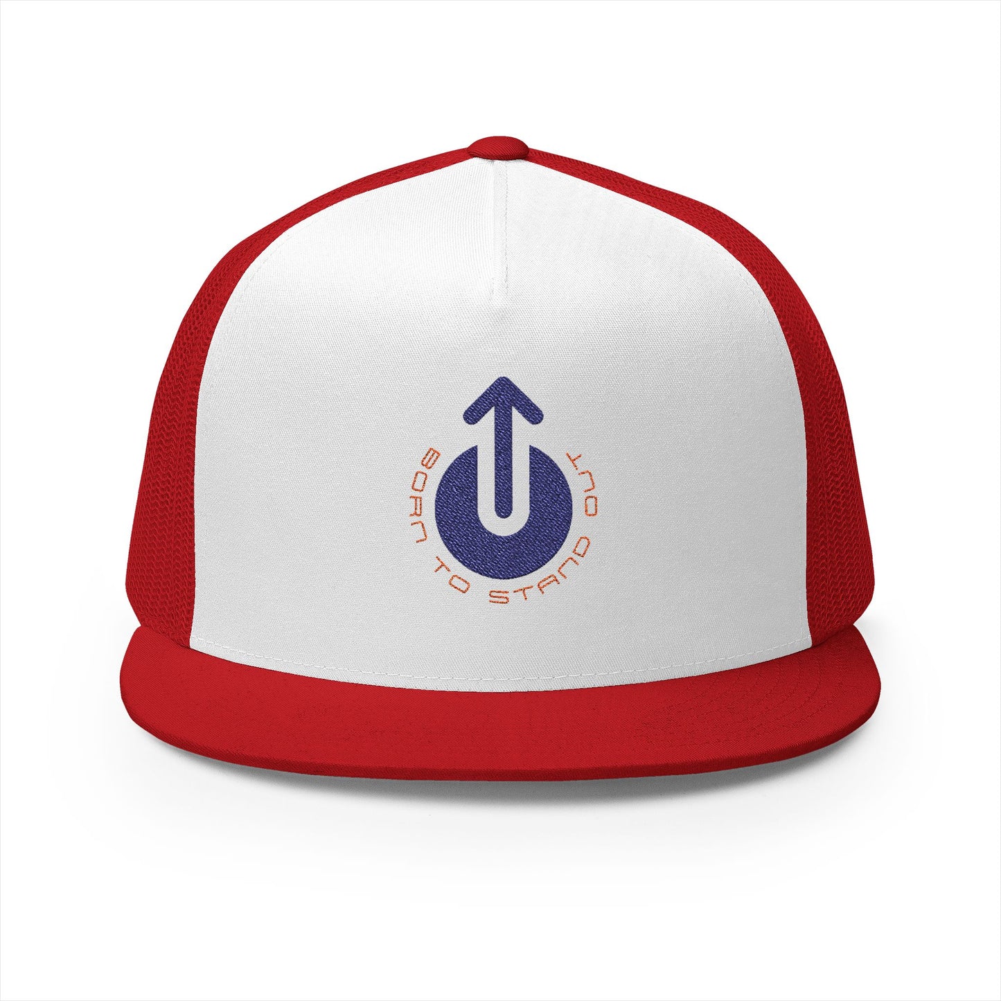 Trucker Cap Born To Stand Out Blue Logo
