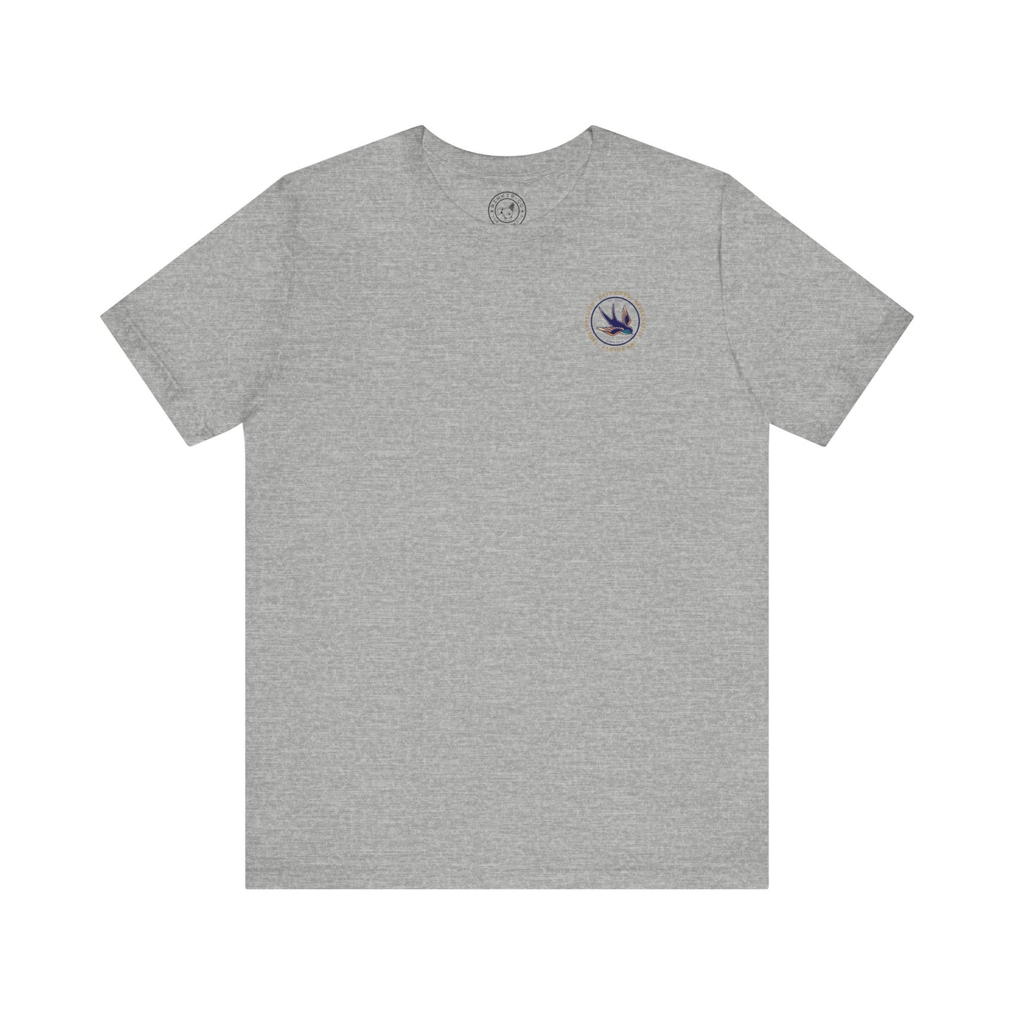 Men's Tee Defy Odds Never Settle (Back Print)