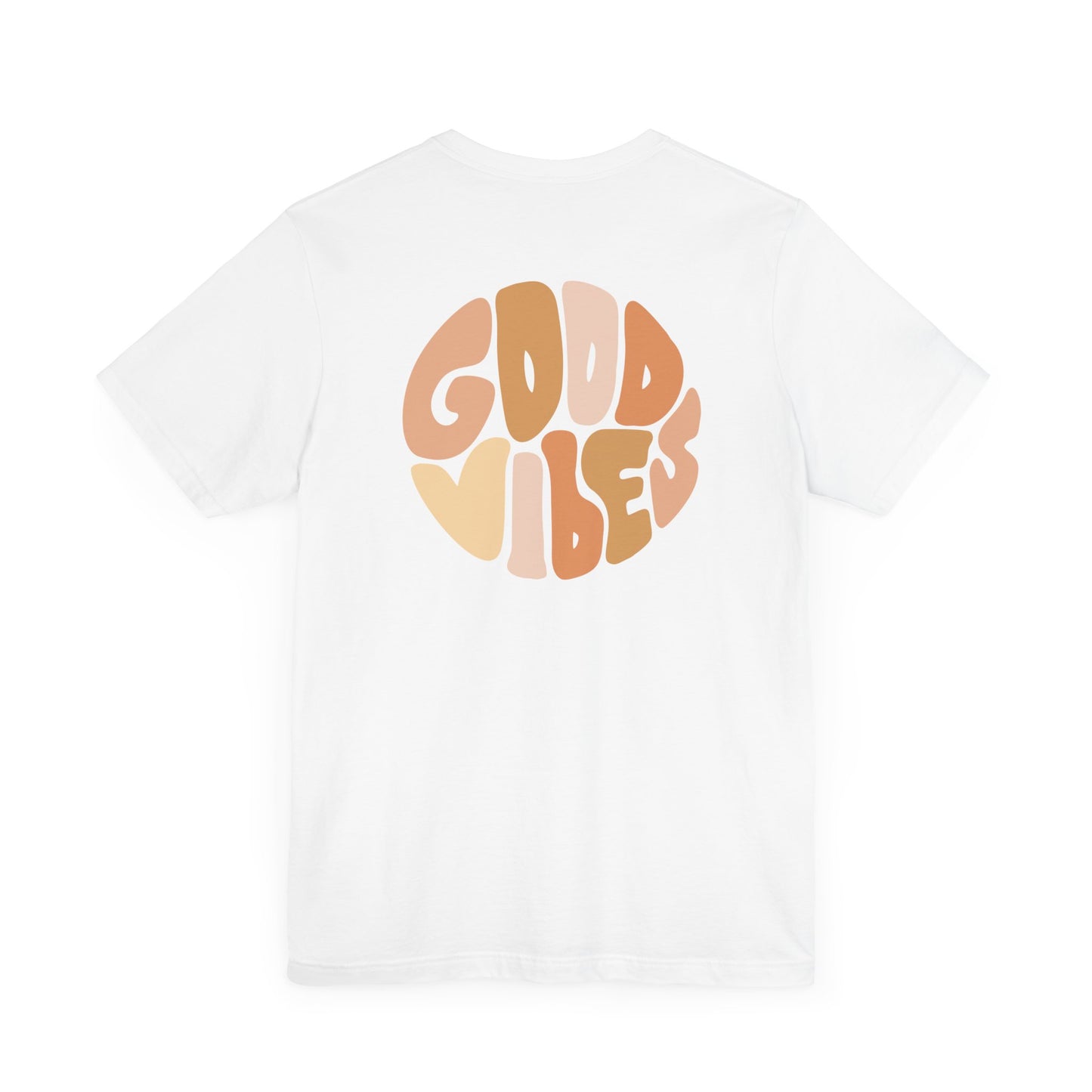 Men's Tee Psychedelic Good Vibes (Back Print)
