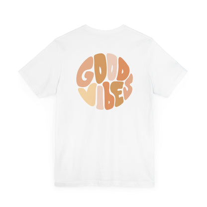 Men's Tee Psychedelic Good Vibes (Back Print)