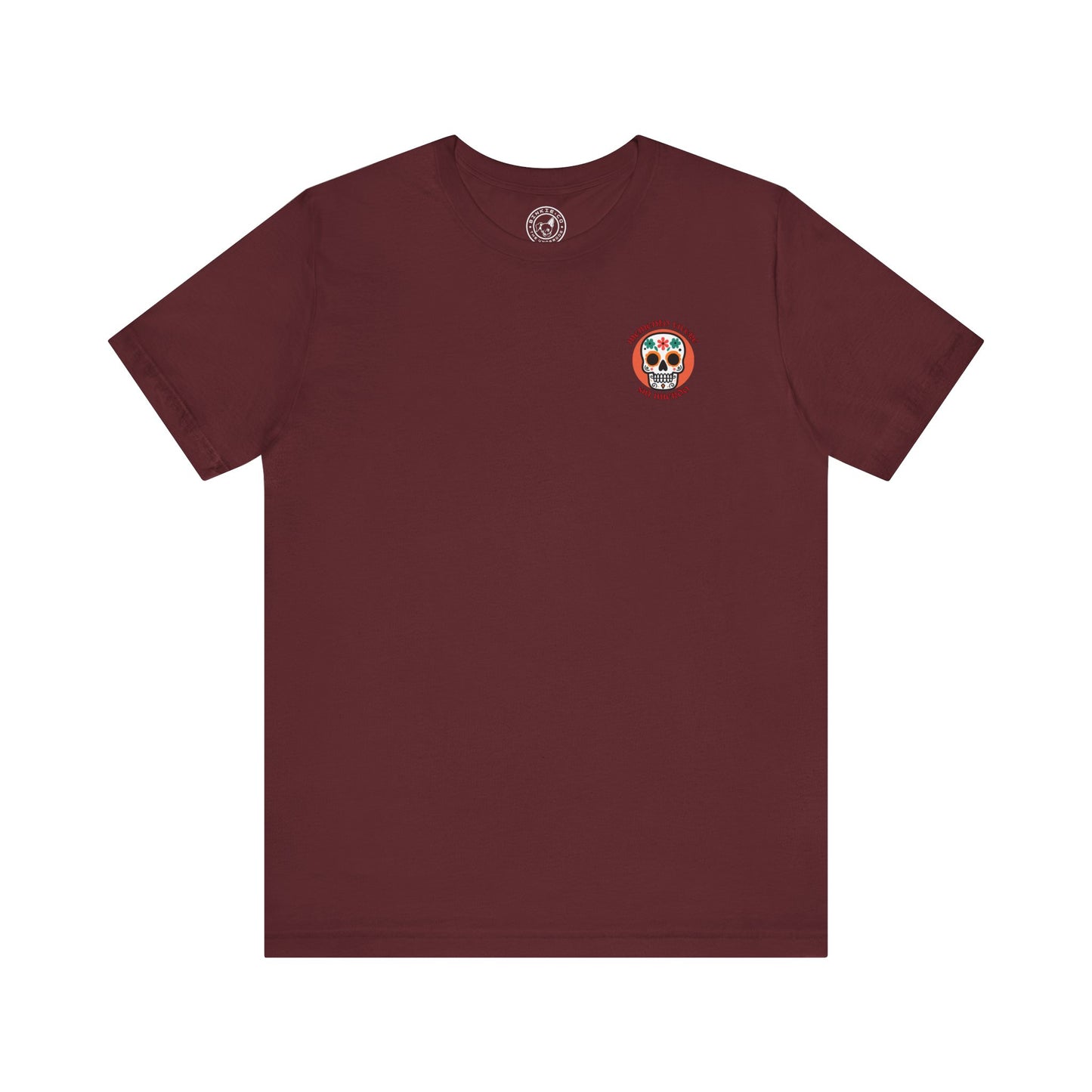 Men's Tee Memento Vivere Sin Miedo (Back Print)