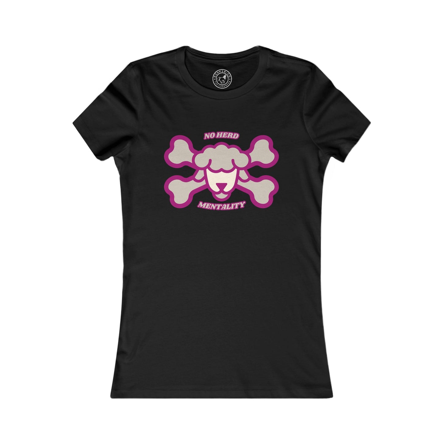 Women's Tee No Herd Mentality