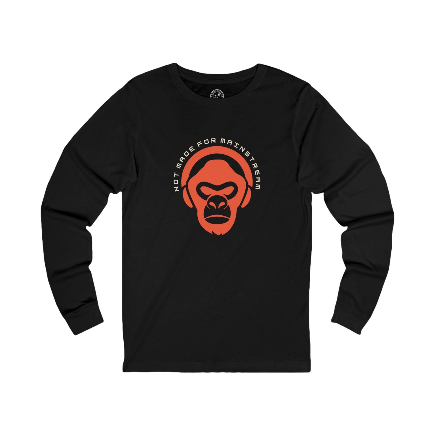Men's Long Sleeve Not Made For Mainstream (Front Print)