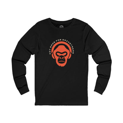 Men's Long Sleeve Not Made For Mainstream (Front Print)
