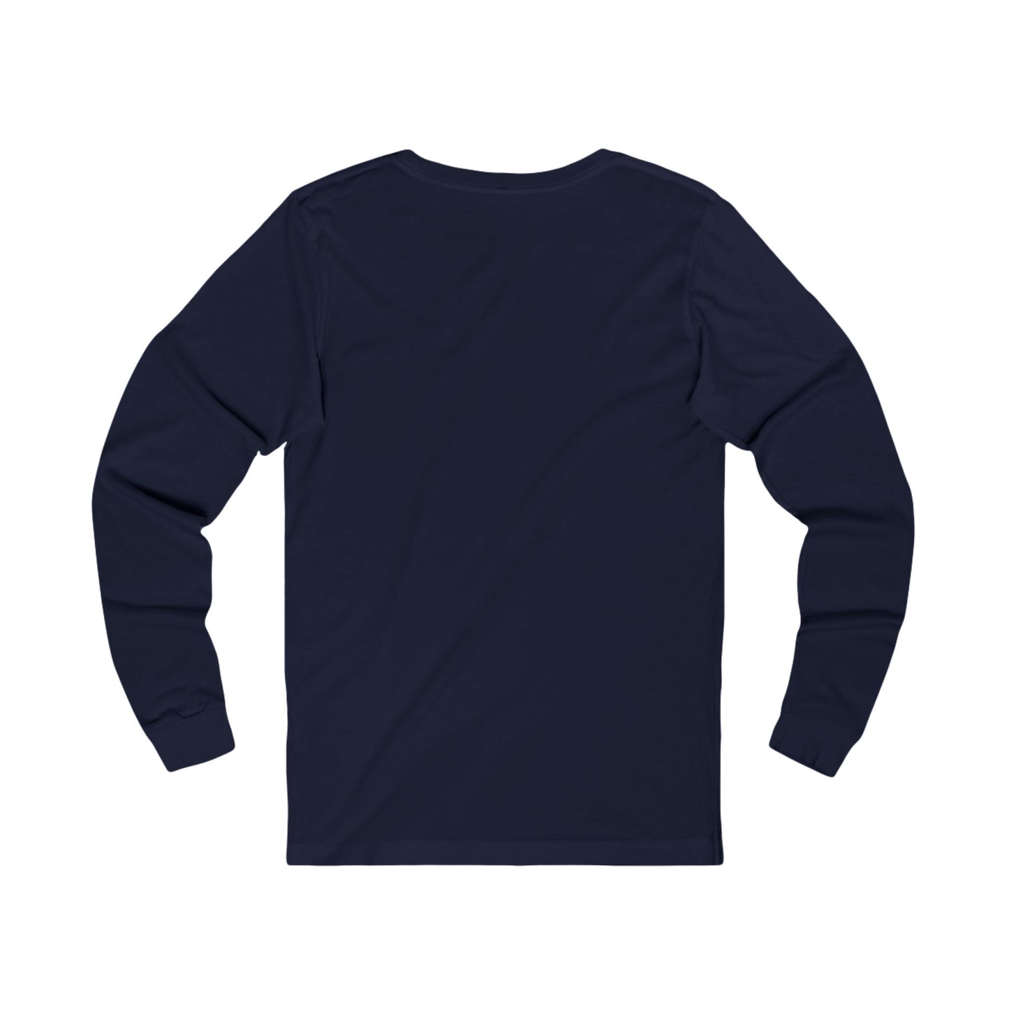 Men's Long Sleeve Square Pegs Round Holes (Front Print)