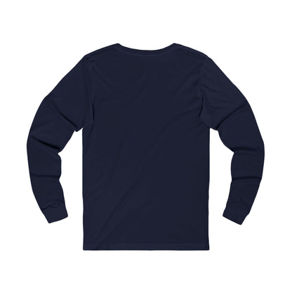 Men's Long Sleeve Square Pegs Round Holes (Front Print)