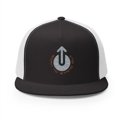 Trucker Cap Born To Stand Out Grey Logo