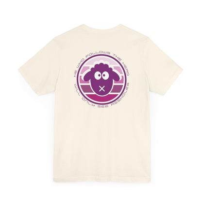Men's Tee He Who Follows The Herd (Back Print)
