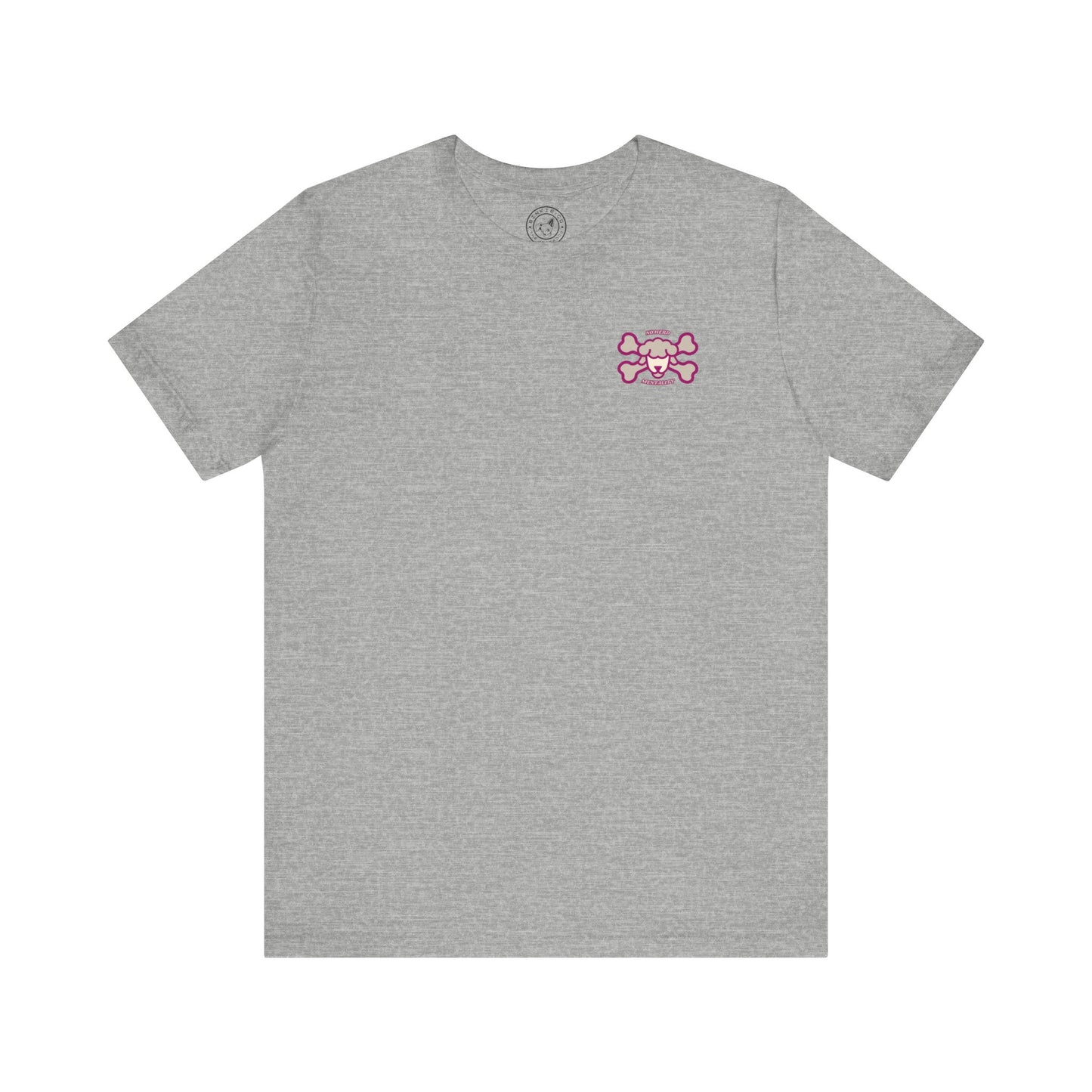 Men's Tee No Herd mentality (Back Print)