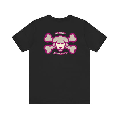 Men's Tee No herd mentality (Back Print)
