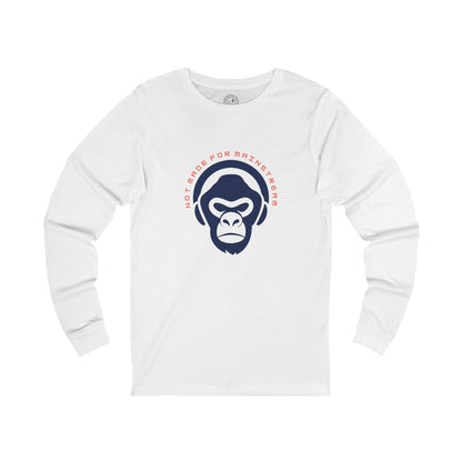 Men's Long Sleeve Not Made For Mainstream (Front Print)