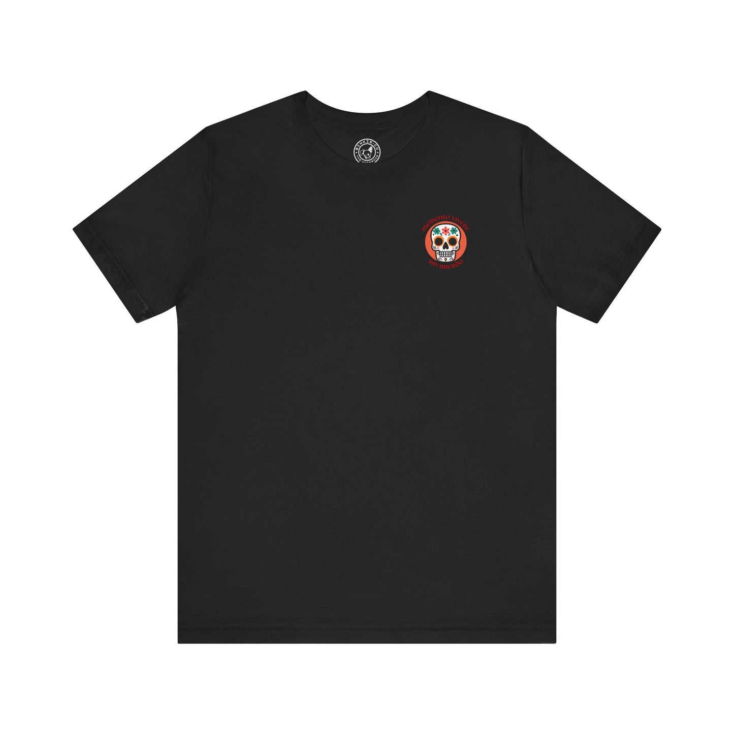 Men's Tee Memento Vivere Sin Miedo (Back Print)