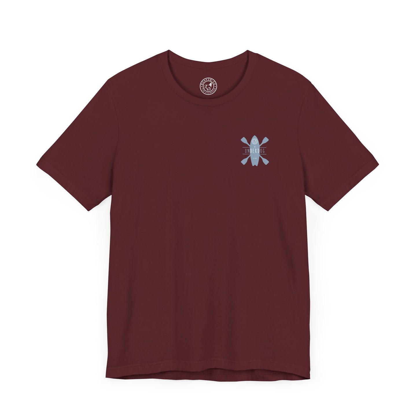 Men's Tee The Underdog Paddle Board (Back Print)