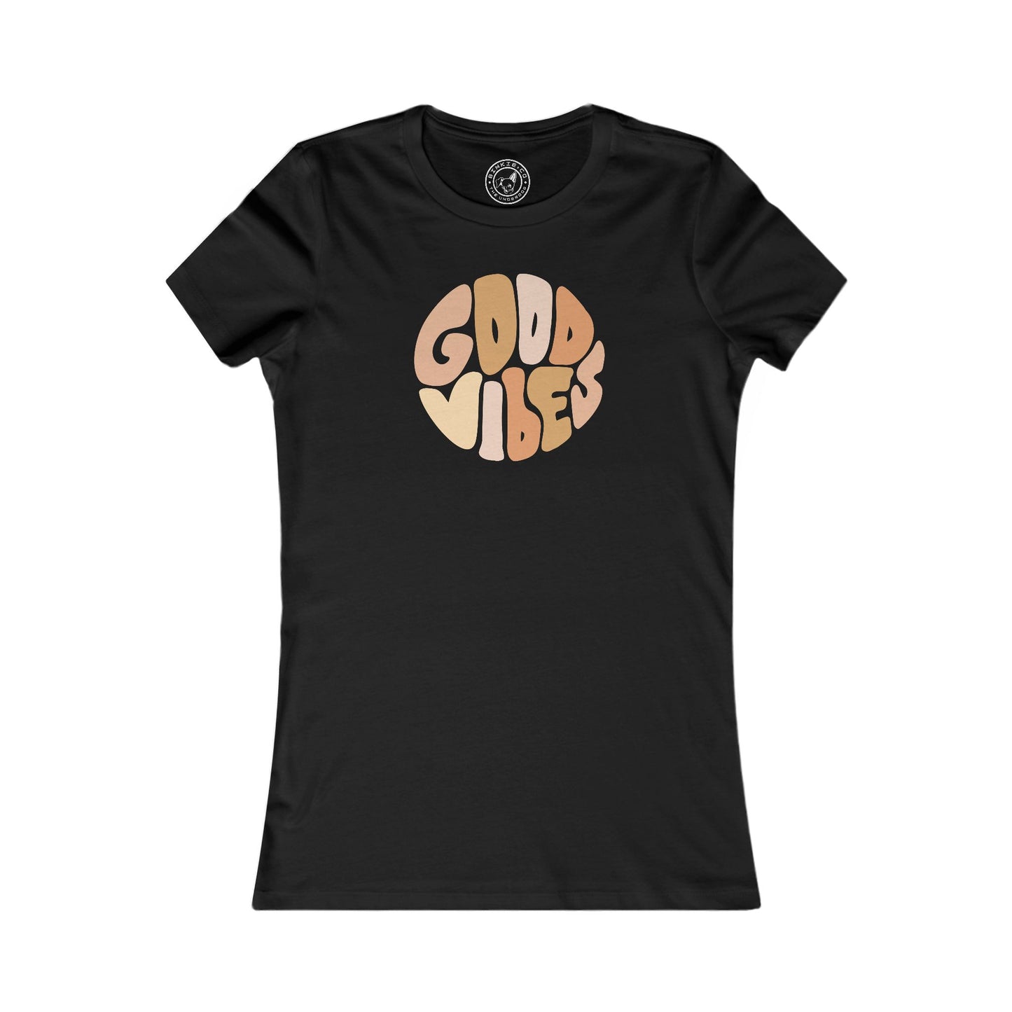 Women's Tee Good Vibes Psychedelic