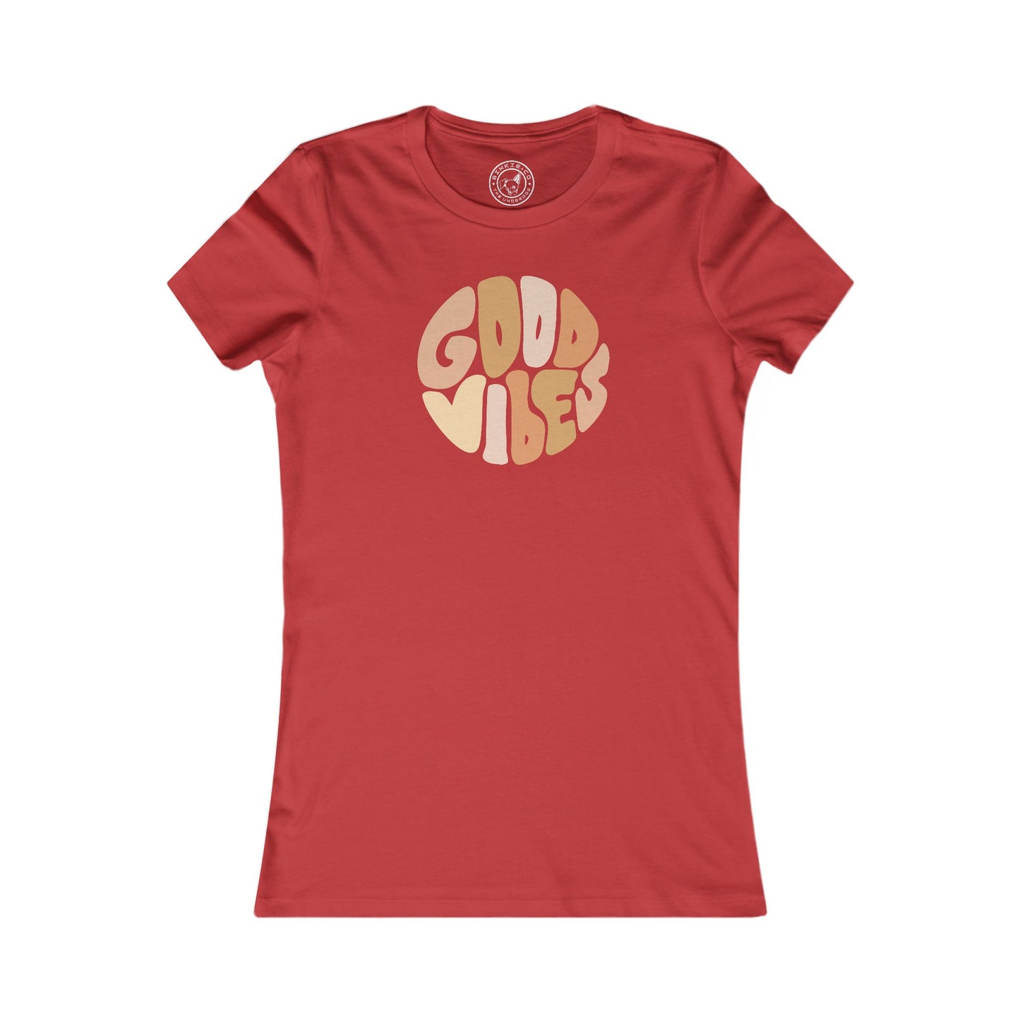 Women's Tee Good Vibes Psychedelic