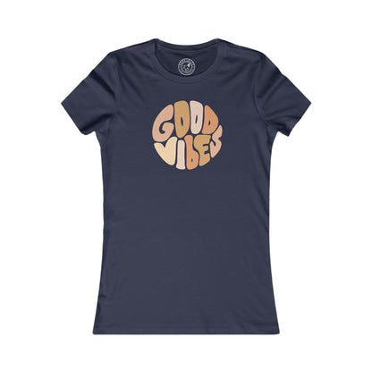 Women's Tee Good Vibes Psychedelic