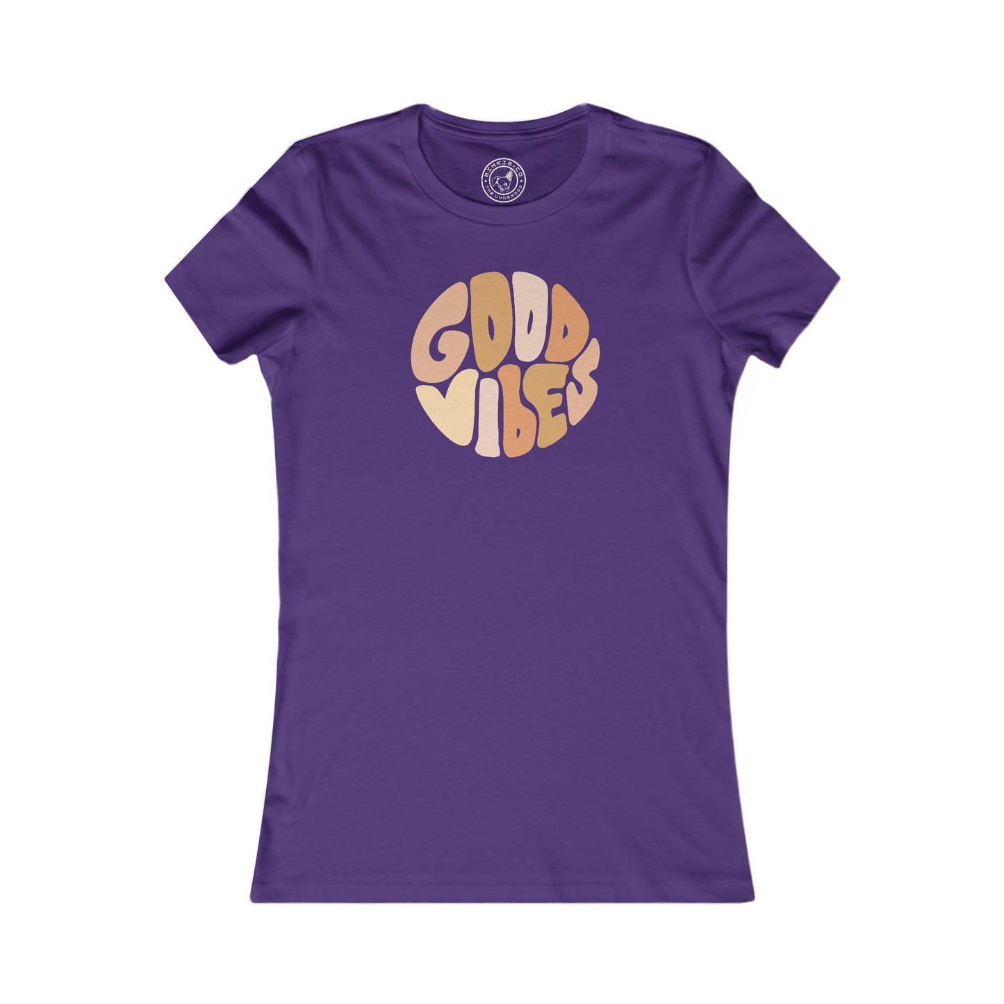 Women's Tee Good Vibes Psychedelic