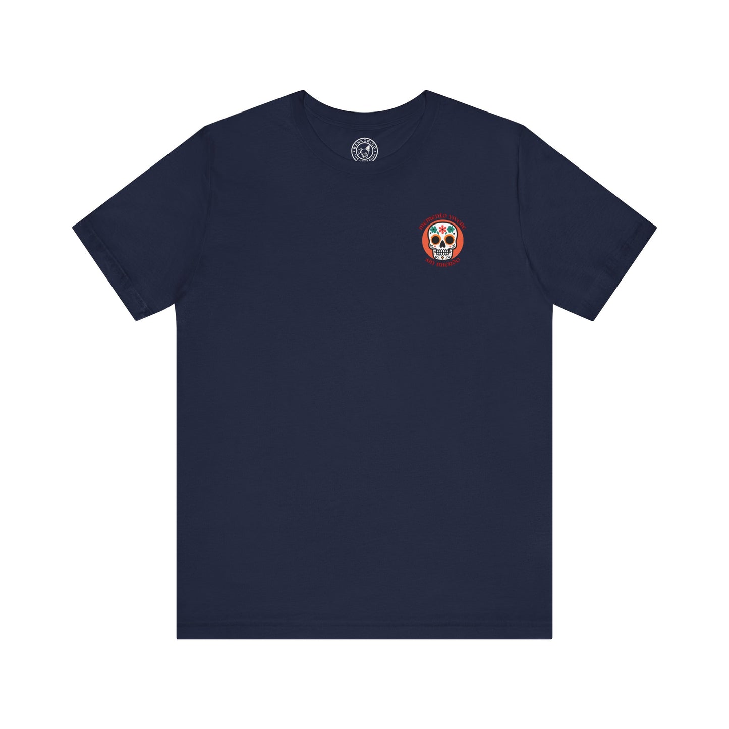 Men's Tee Memento Vivere Sin Miedo (Back Print)