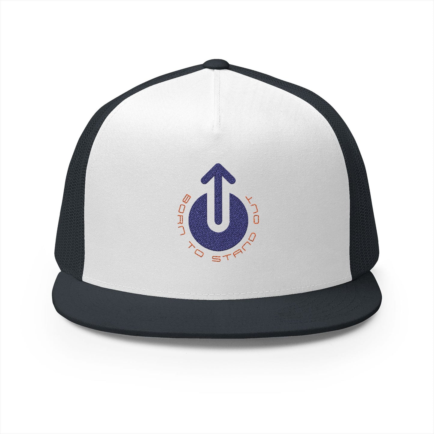 Trucker Cap Born To Stand Out Blue Logo