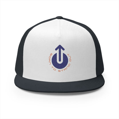 Trucker Cap Born To Stand Out Blue Logo