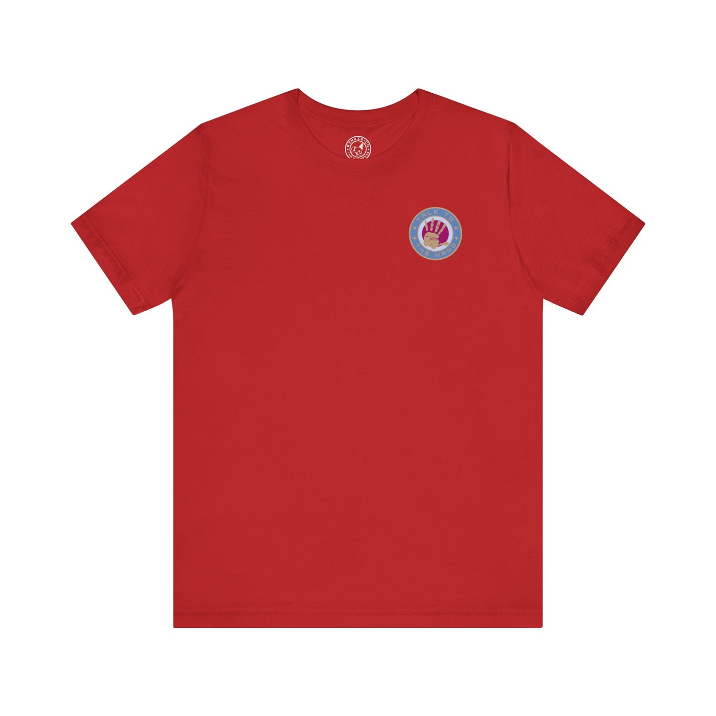 Men's Tee Talk To The Hand (Back Print)