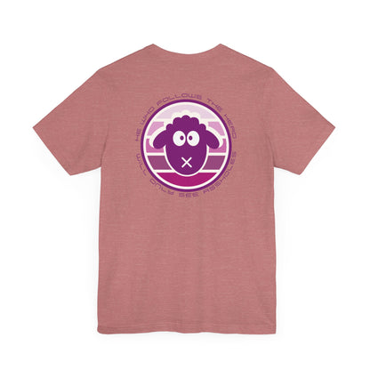 Men's Tee He Who Follows The Herd (Back Print)