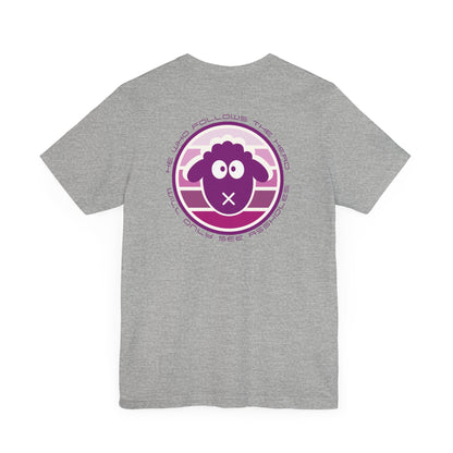 Men's Tee He Who Follows The Herd (Back Print)
