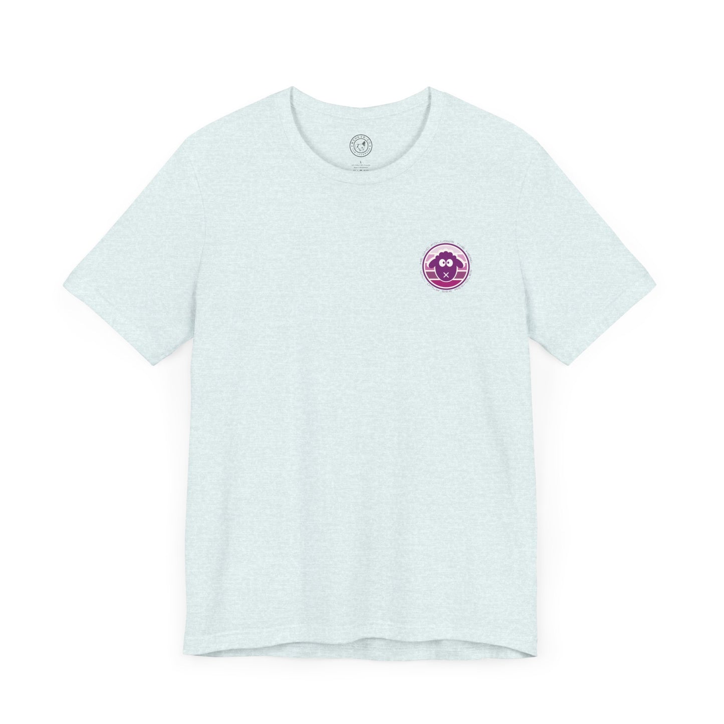 Men's Tee He Who Follows The Herd (Back Print)