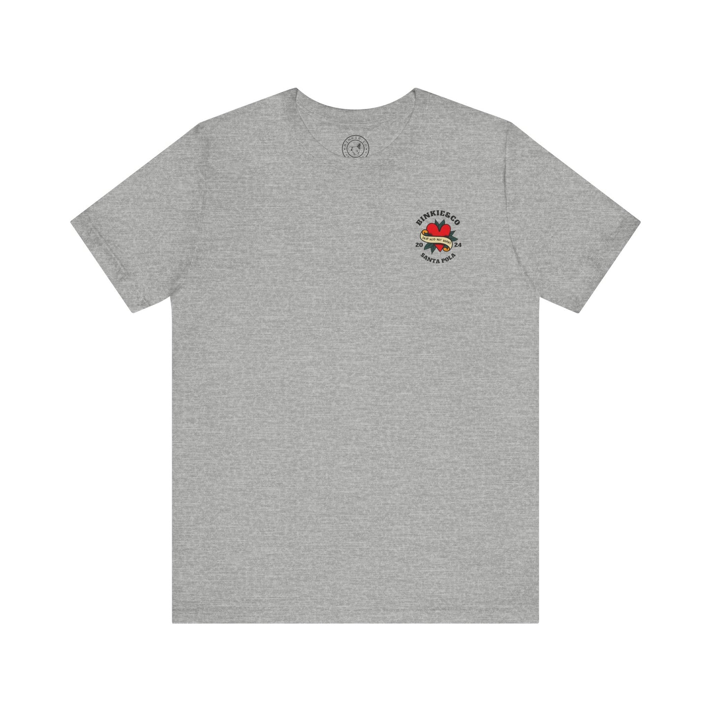 Men's Tee Drop Acid Not Bombs (Back Print)