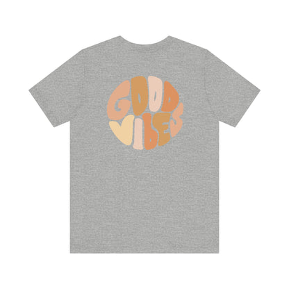 Men's Tee Psychedelic Good Vibes (Back Print)
