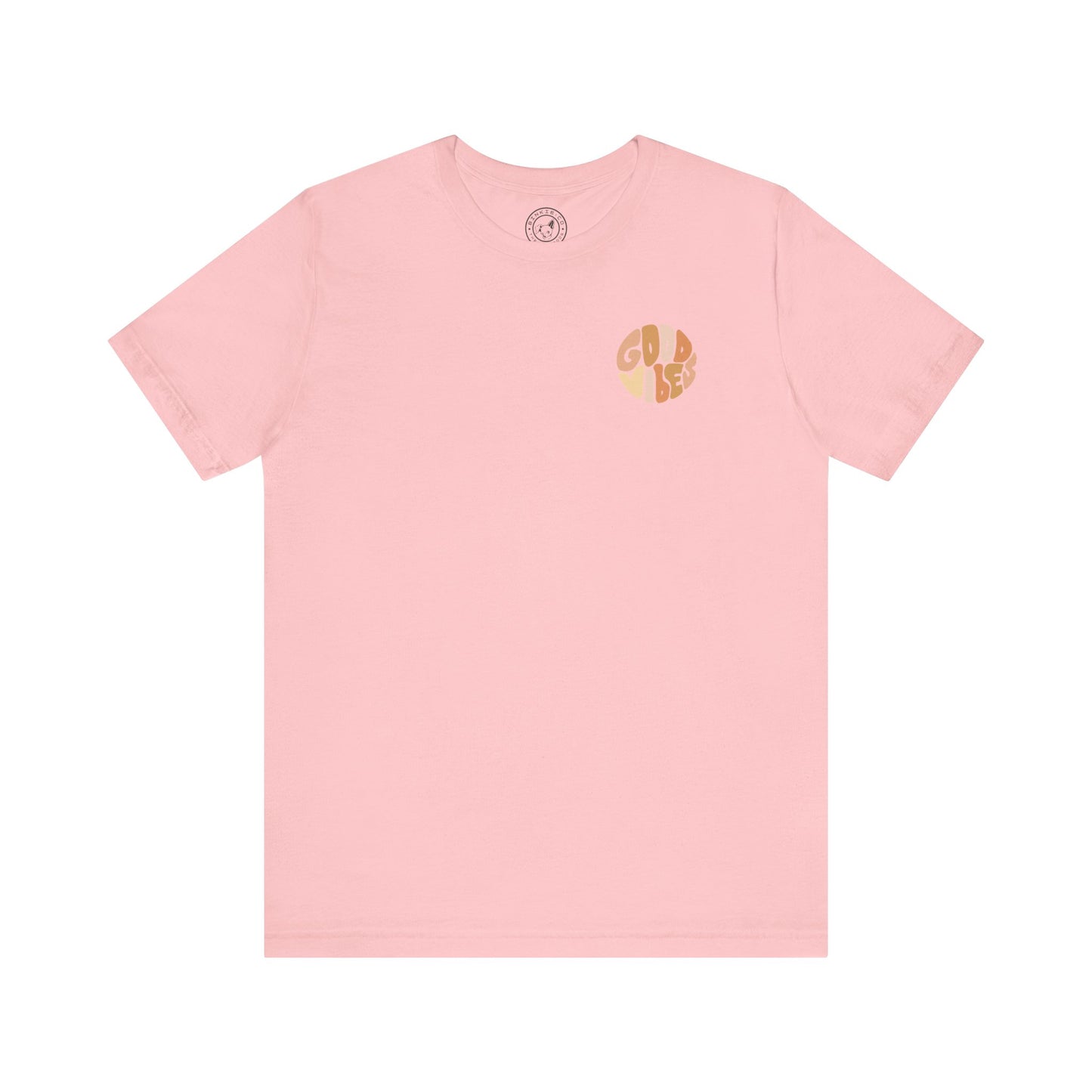 Men's Tee Psychedelic Good Vibes (Back Print)