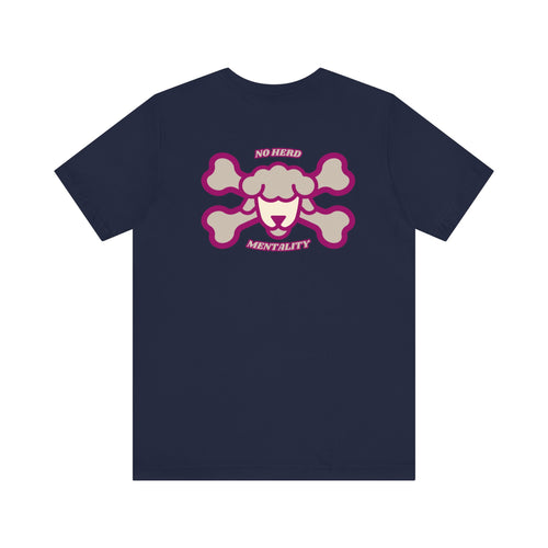 Men's Tee No herd mentality (Back Print)
