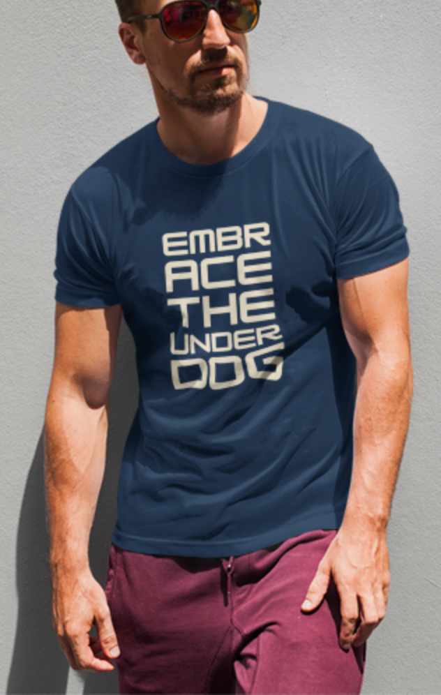 Men's Tee Embrace The Underdog (Front Print)