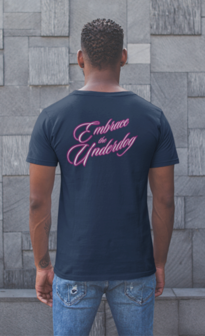 Men's Tee Embrace The Underdog (Back Print)